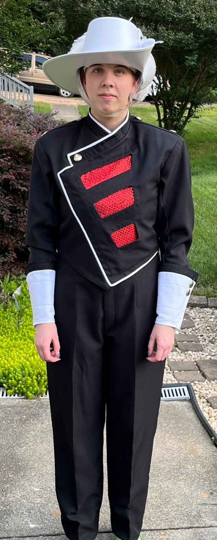 Black & Gold Used Marching Band Uniforms