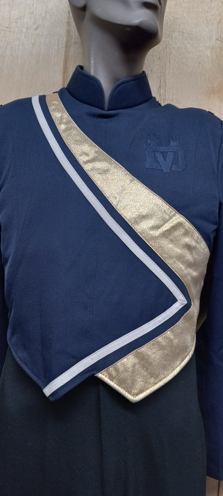 Set of 62 Navy, Gold, White & Black Marching Band Uniforms Item Description: This is a very nice set