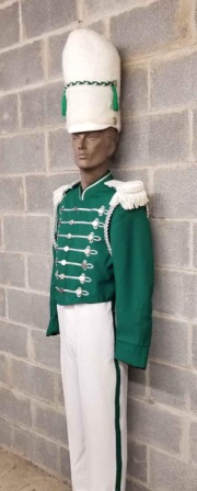 Set of 150+ Green & White Marching Band