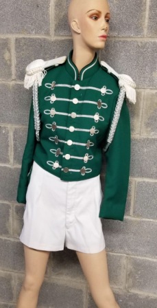 Set of 150+ Green & White Marching Band