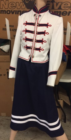 Set of 200+/- Red, White and Blue Marching Band