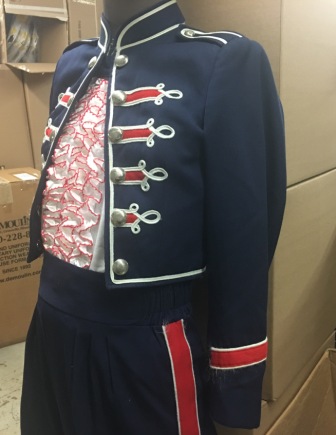Set of 200+/- Red, White and Blue Marching Band