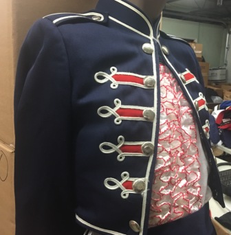 Set of 200+/- Red, White and Blue Marching Band