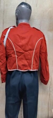 Set of 25 Red, White and Black Marching Band