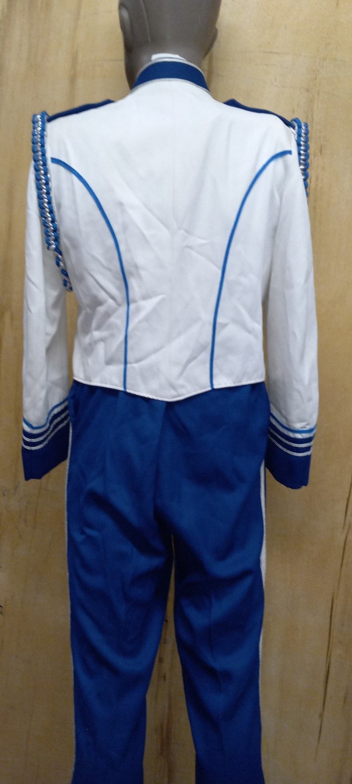 Set of 80+ White, Blue and Silver Marching Band