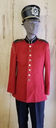125 (+/-) Red & Black Stanbury Marching Band Uniforms