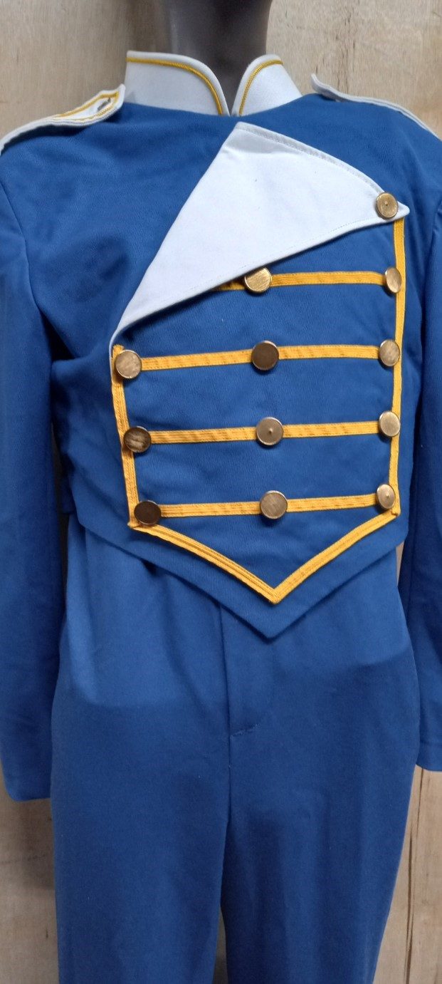 Set of 24 Royal Blue, Yellow & White