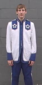 Royal Blue & White Traditionally-Styled Marching Band Uniforms
