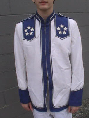 Royal Blue & White Traditionally-Styled Marching Band Uniforms