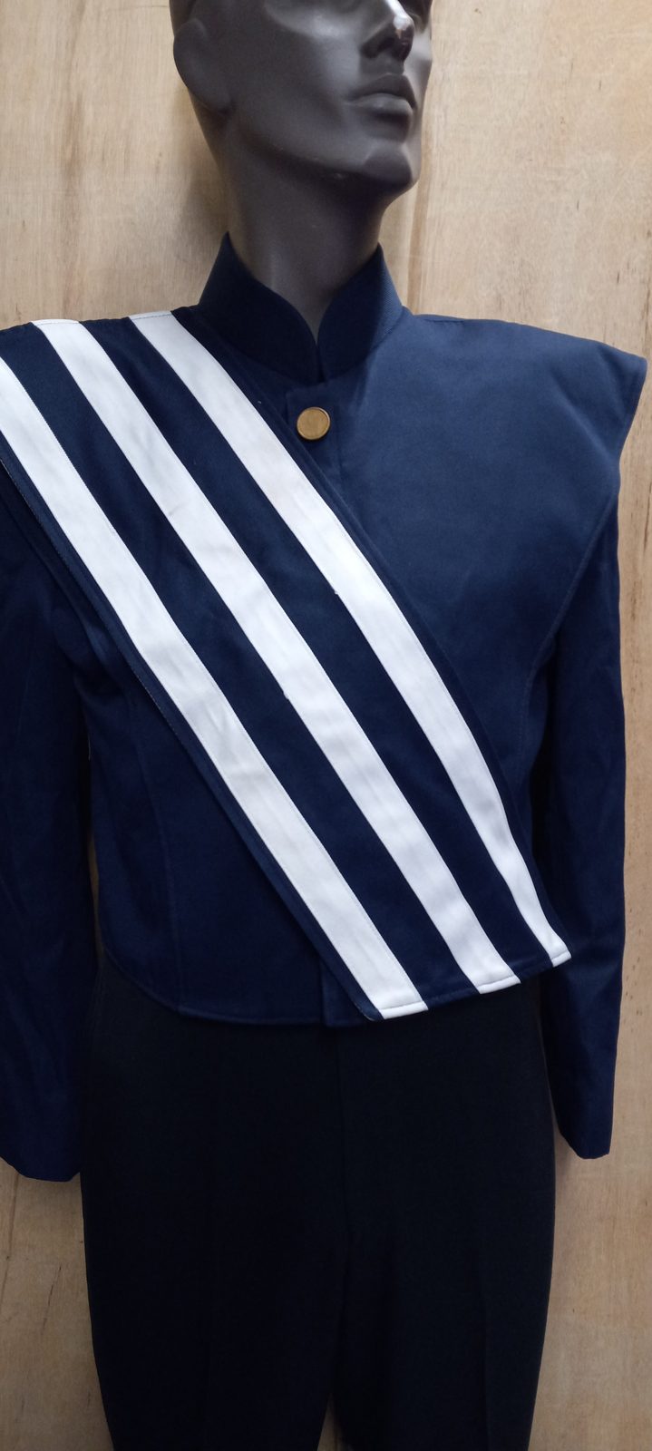 Set 59 Navy and White Marching Band Jackets