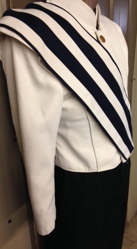 Set 59 Navy and White Marching Band Jackets