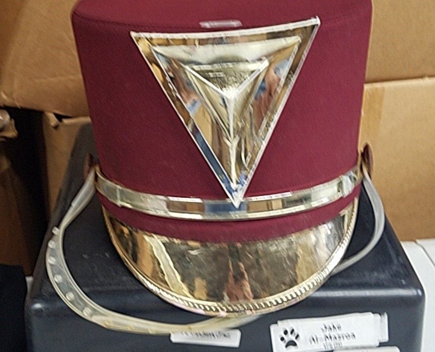 Set of 61+/- Burgundy, Black and Copper/Gold Cesario Uniforms