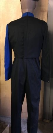 47 +/- Blue & Black Band Hall Marching Band Uniforms