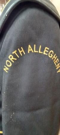 Set of 263+/- Black and Gold Marching Band Uniforms