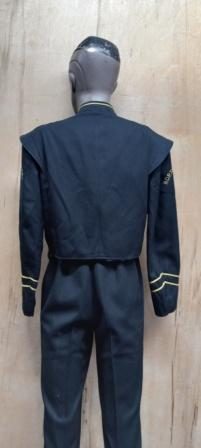 Set of 263+/- Black and Gold Marching Band Uniforms
