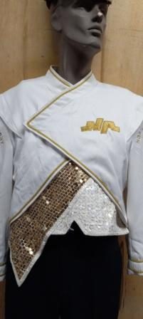 Set of 263+/- Black and Gold Marching Band Uniforms