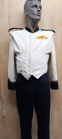 Set of 263+/- Black and Gold Marching Band Uniforms
