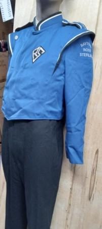 Set of 15 Royal Blue Marching Band Jackets