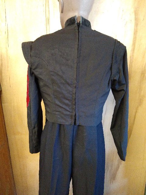 32 (+/-) Black and Red Cesario Marching Band Uniforms