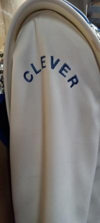 Set of 44 Royal Blue and White Marching Band Uniforms