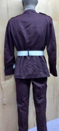 Set of 49+ Plum/Maroon Colored Marching Band Uniforms