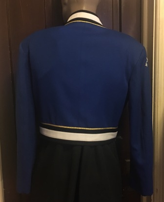 Set of 11 Royal Blue, White and Gold Marching Band Jackets This is a set of royal blue use