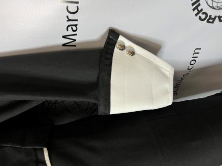 80 Black, White and Gold Marching Band Uniforms
