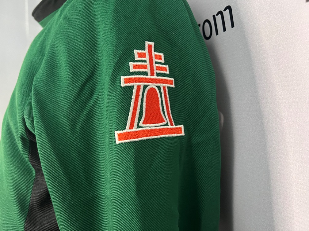 Green, White, Red & Black Marching Band Uniforms can be sold in any size lot up to 100