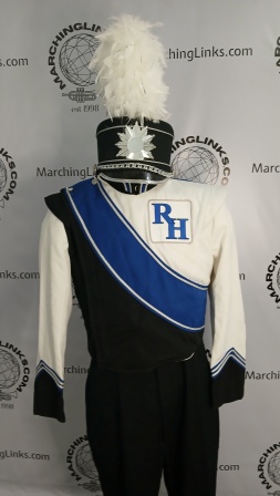 87 Black, Royal & White Band Uniform
