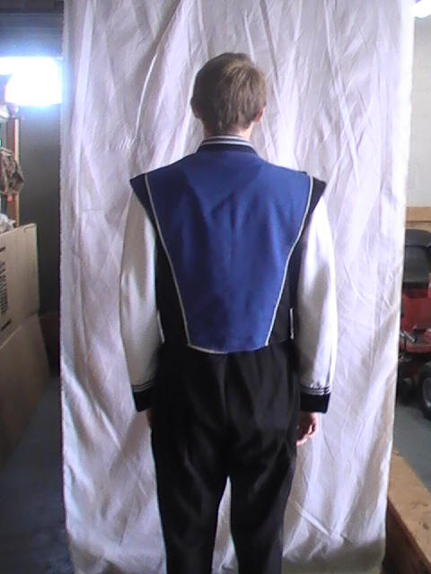 87 Black, Royal & White Band Uniform