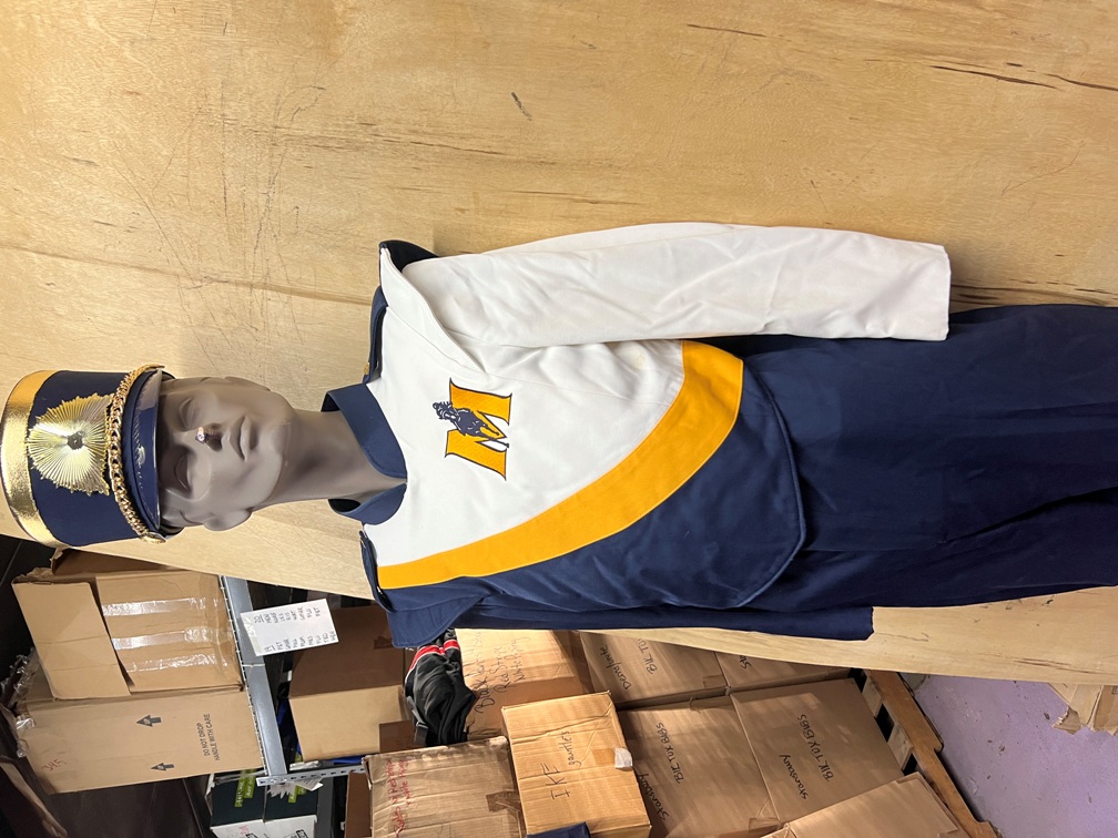 Navy, White and Gold Uniforms up to 200 Available