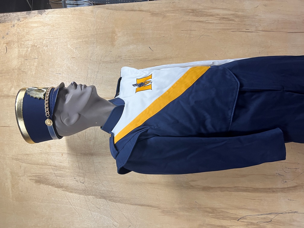 Navy, White and Gold Uniforms up to 200 Available