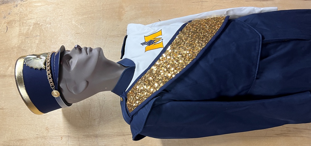 Navy, White and Gold Uniforms up to 200 Available