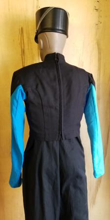 90 Blue, Black and Silver Cesario Marching Band Uniforms Item description: This is a set of 90 gentl