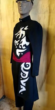 Large Set of 290 Black, Silver & Red Cesario Marching Band Uniforms This is a set of approximately 2