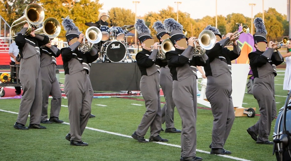 This is a lot of 97+/- used gray and black Stanbury marching band uniforms made with 100%