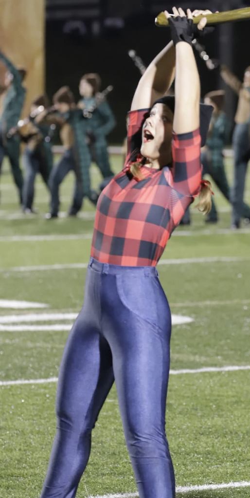 48 Red / Black Buffalo Plaid and Blue Denim Uniforms by Creative Costuming