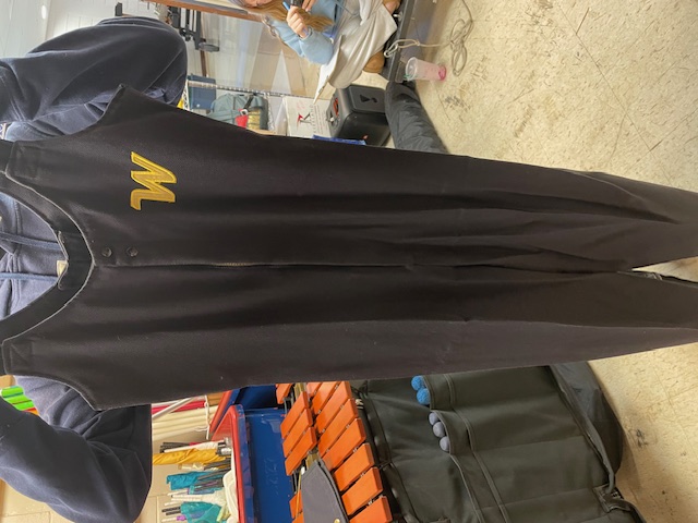 29 Black Marching Band Bibs
