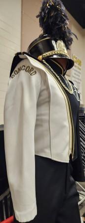 Black & White Used Marching Band Uniforms