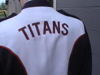 Blue, Red and White Marching Band Uniforms Plus Silk Line Uniforms, Dance