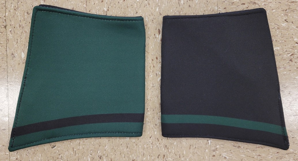 Green & Black Gauntlets Item description: 2 sets of gauntlets, brand new, never worn. This is a set 