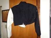 Set of Black/White/Gold Cesario by Fred Miller Marching Band Uniforms