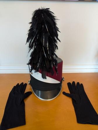 149 Red, White and Black DeMoulin Marching Band Jackets