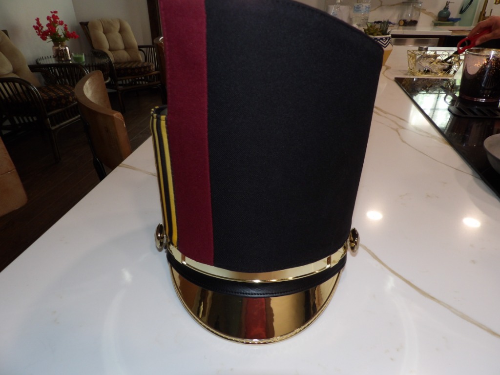 Set of 200 Burgundy, Gold & Black Marching Band Uniforms by Cesario
