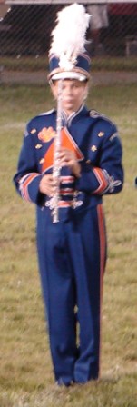 Blue and Orange Military Style Band Uniforms +many extras
