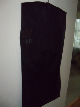 Set of 19 White, Black and Orange Stanbury Marching Band Uniforms w/extra