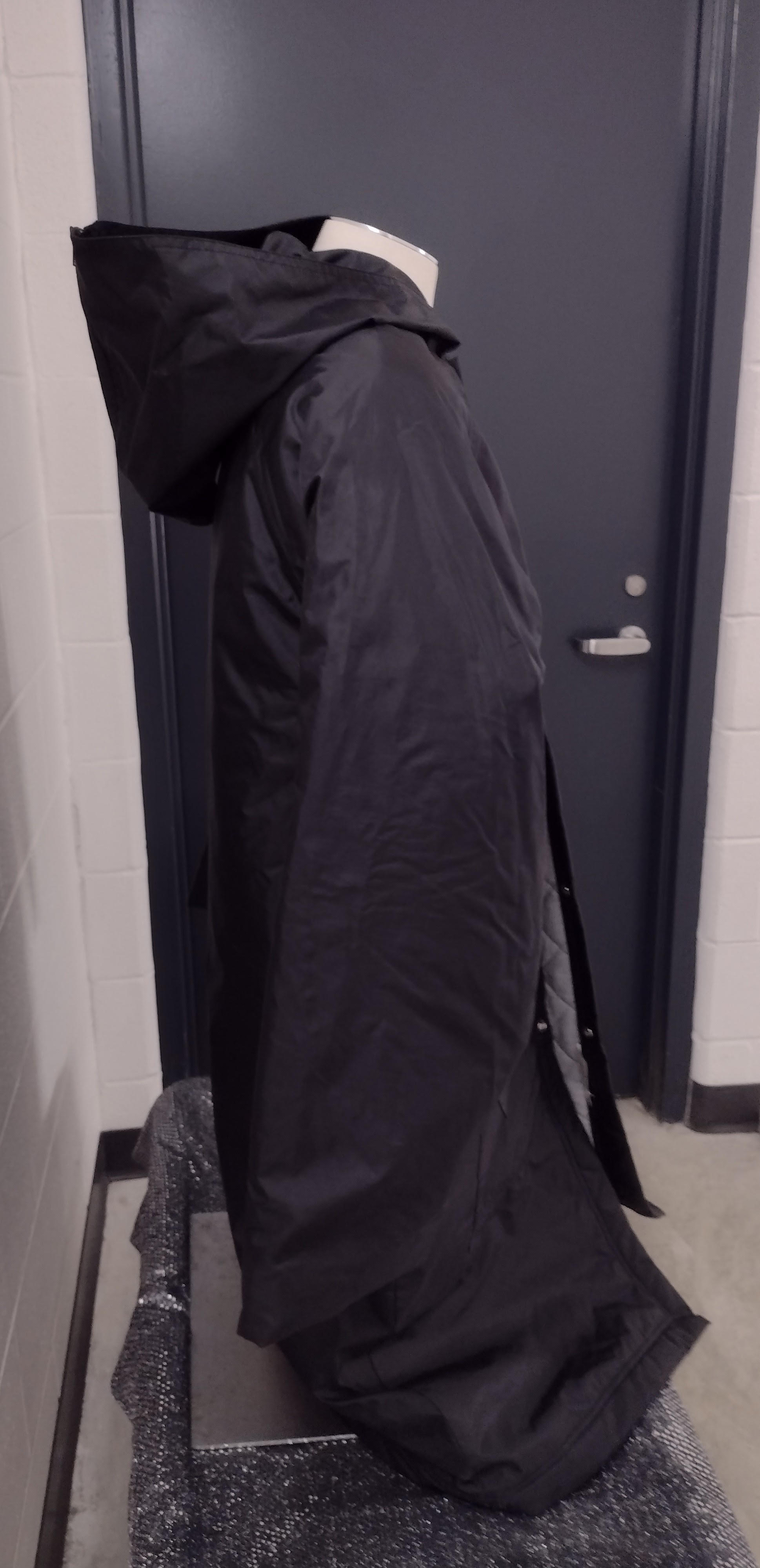 Marching Band Rain Jackets/Set of 107 This is a lot of black, Thinsulate-lined, snap-front rain jack