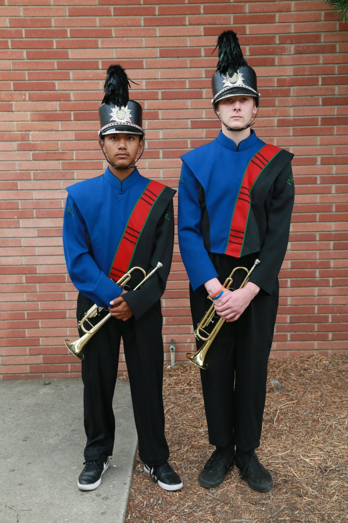 Set of 250 Black, Blue, Red, Green Marching Band Jackets
