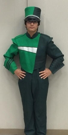 Set of approx. 200 marching band uniforms and