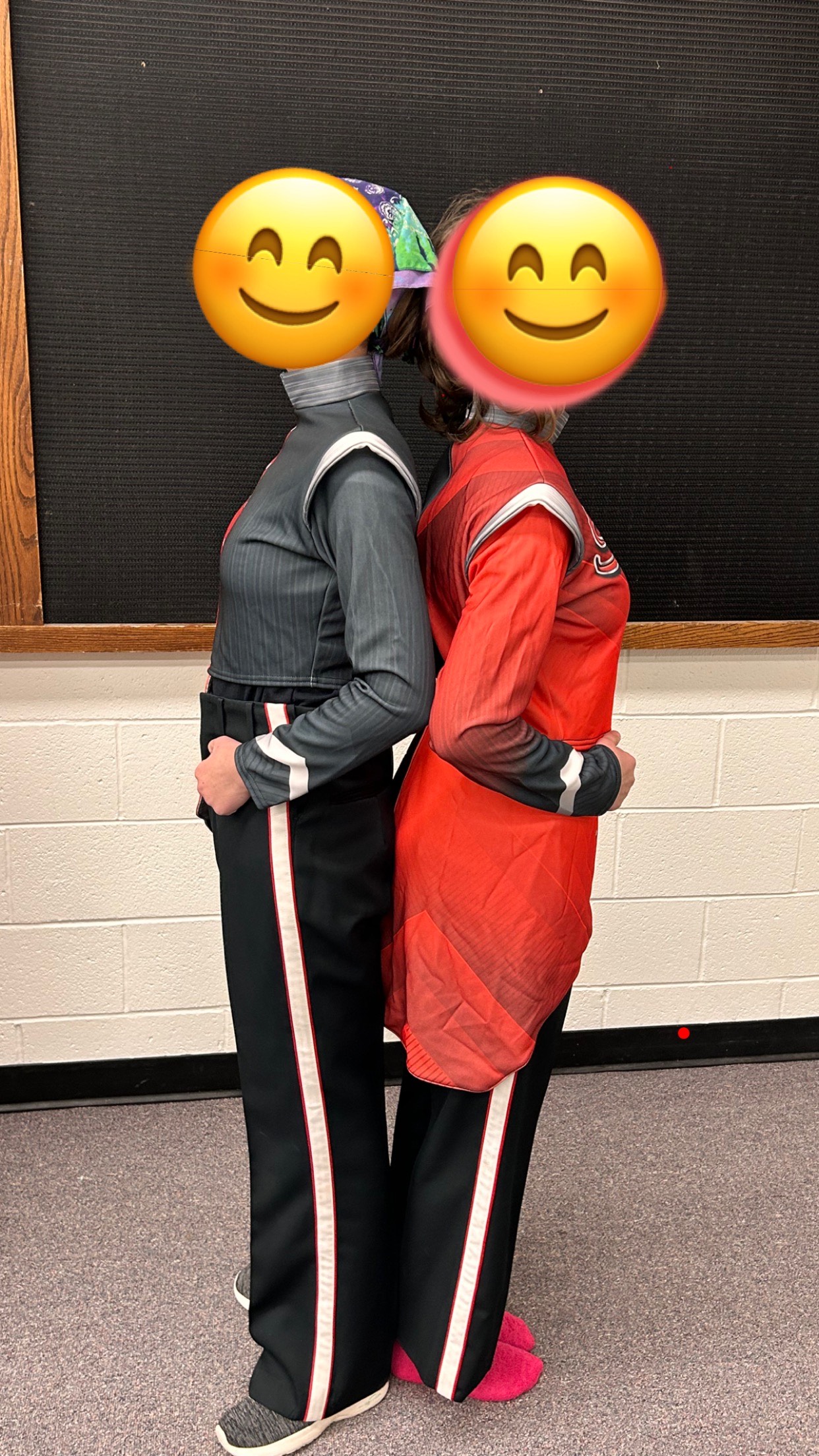 Silver, Gray, and white Digital Performance Gear Drum Corps Uniform Tops